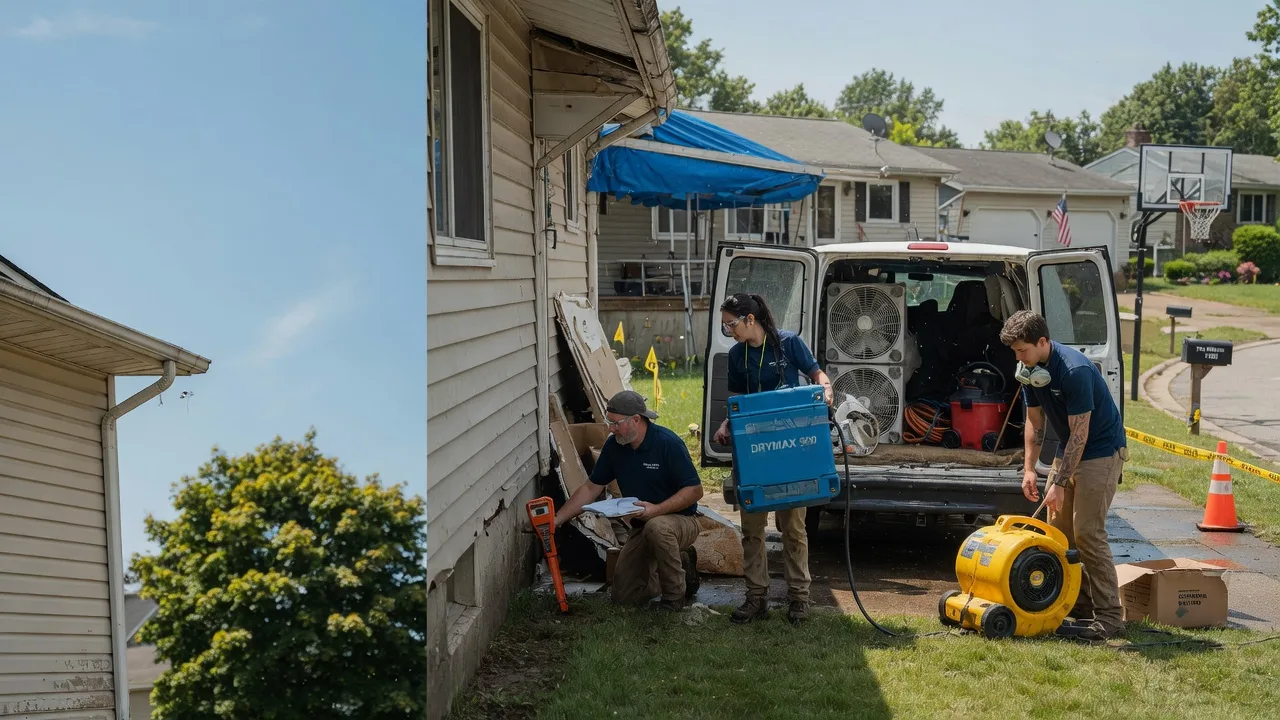 Ceiling Leak Cleanup in Raytown, MO near me