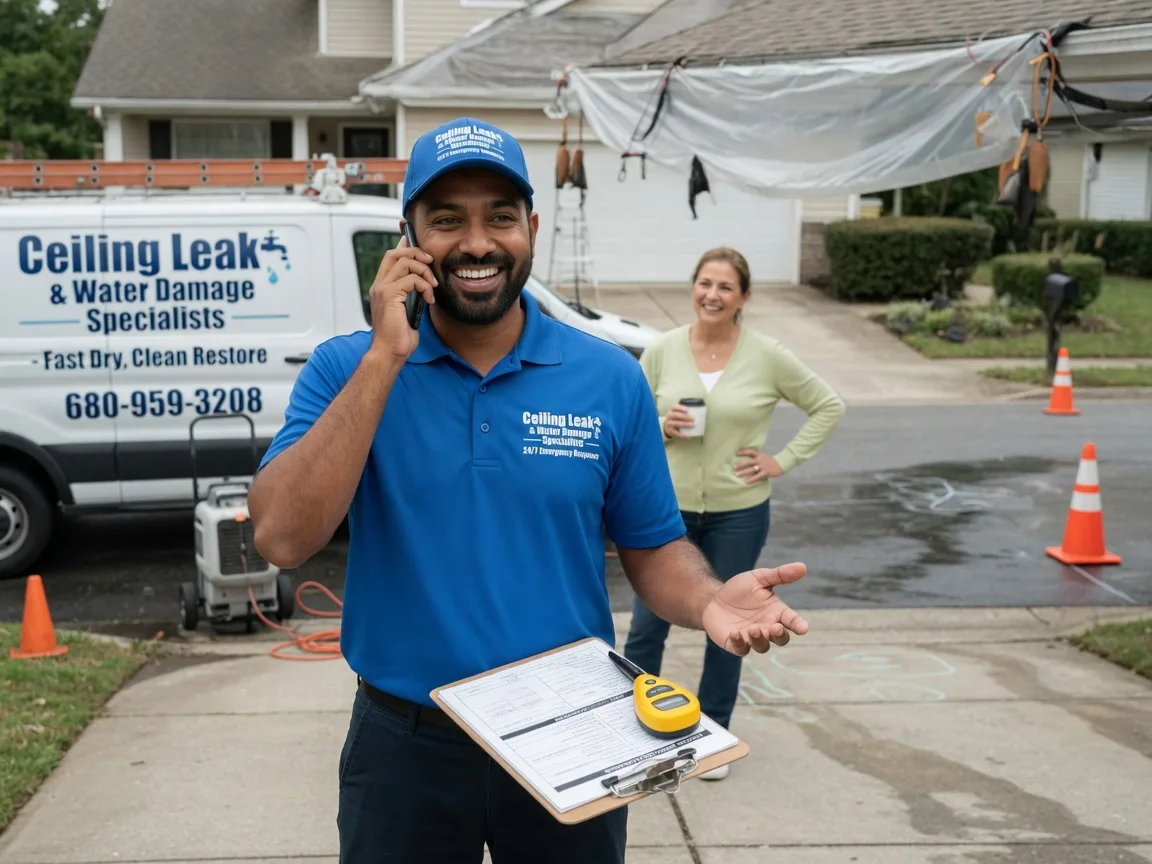 Ceiling Leak Cleanup Raytown, MO FAQs